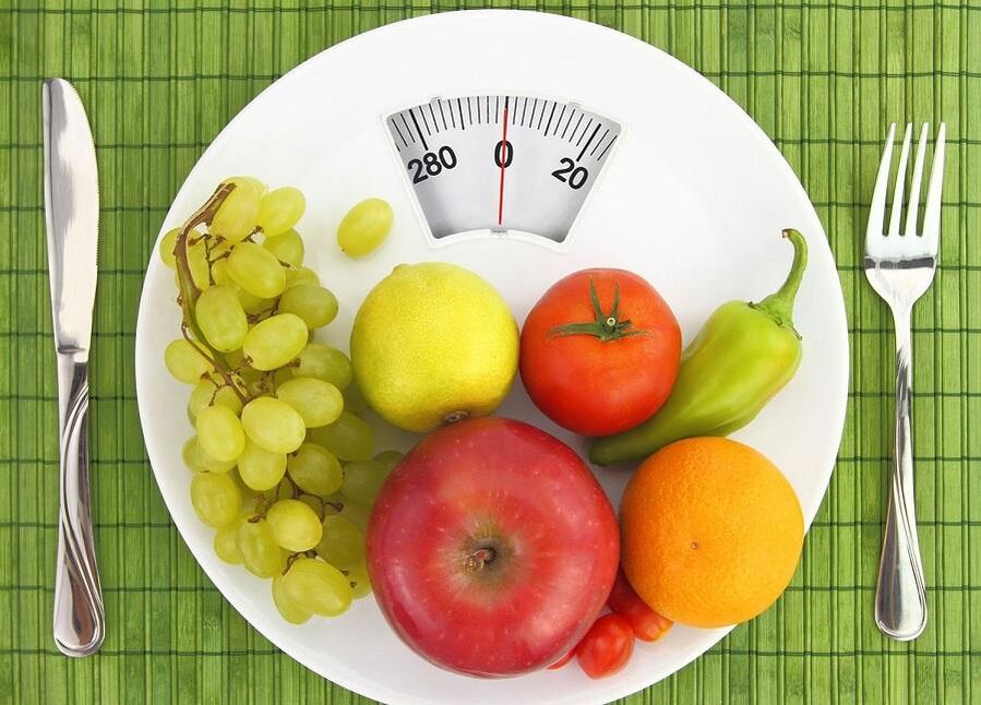Fruits et légumes à l'échelle
